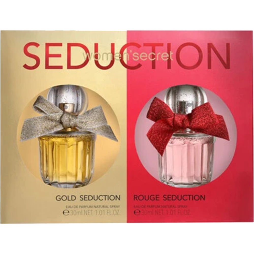 Парфюмерный набор «Women'Secret» Rouge & Gold Seduction, 2х30 мл