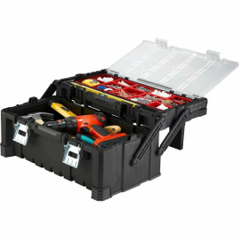 Ящик-органайзер для инструментов Cantilever Toolbox black 22 Keter 17187311