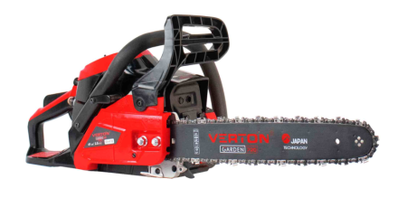 Пила бензиновая Verton Garden Pro CS-4116 (мощн.41 см.куб.,V двиг. 2,5 л.с, дл.шины 40см/16", шаг цепи 3/8, ширина паза1,3, кол-во звеньев 57)