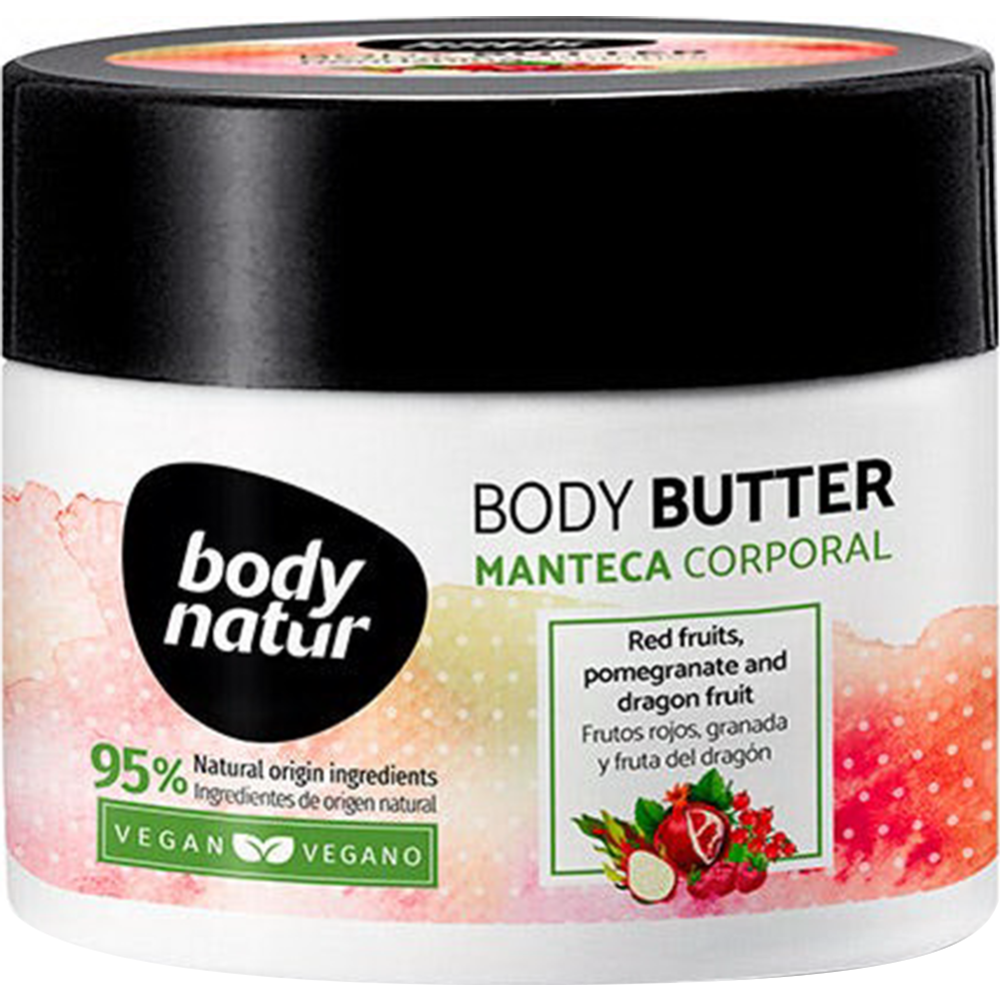 Масло для тела «Body Natur» Красные фрукты, Гранат и Драгон фрукт, 200 мл