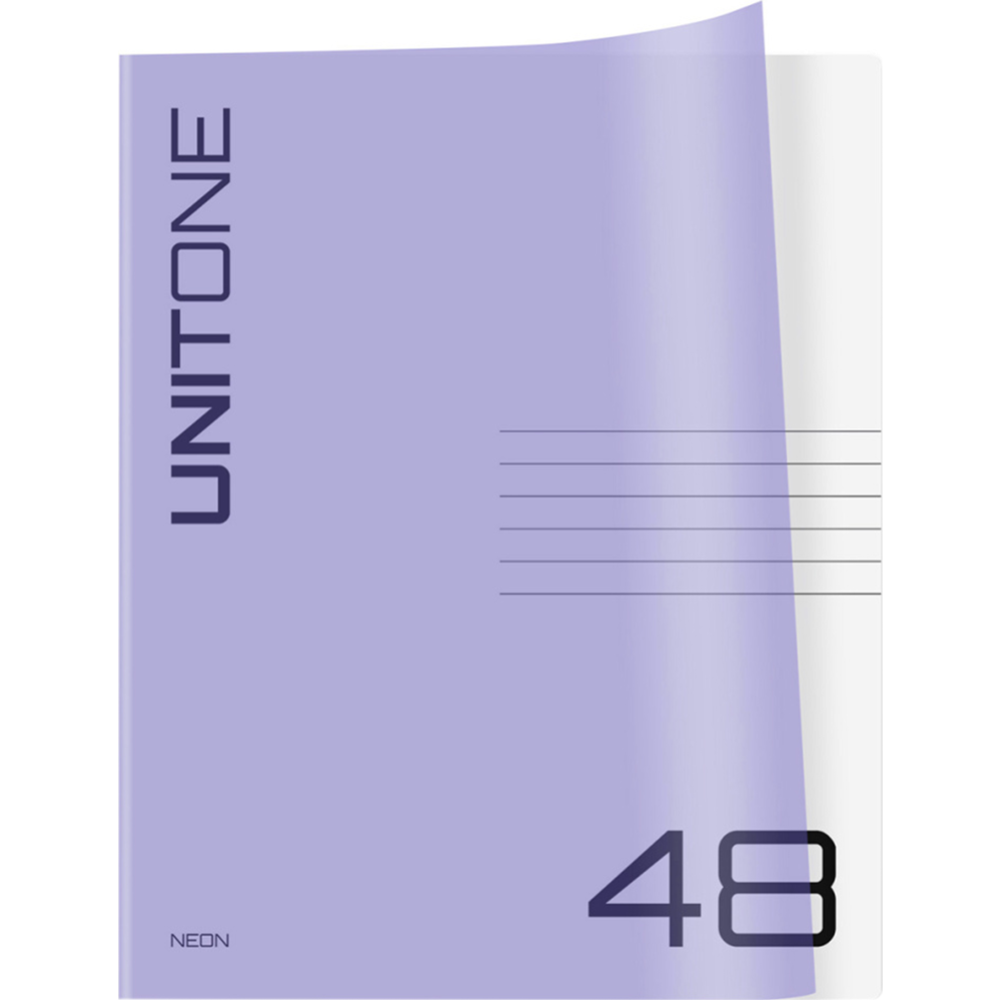 Тетрадь «BG» UniTone. Neon, Т5ск48_пл 12470, А5, клетка, 48 листов #0