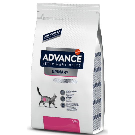 Корм для кошек «Advance» VetDiet Urinary, курица и рис, 1.5 кг