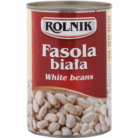 Фасоль кон­сер­ви­ро­ван­ная «Rolnik» белая, 400 г