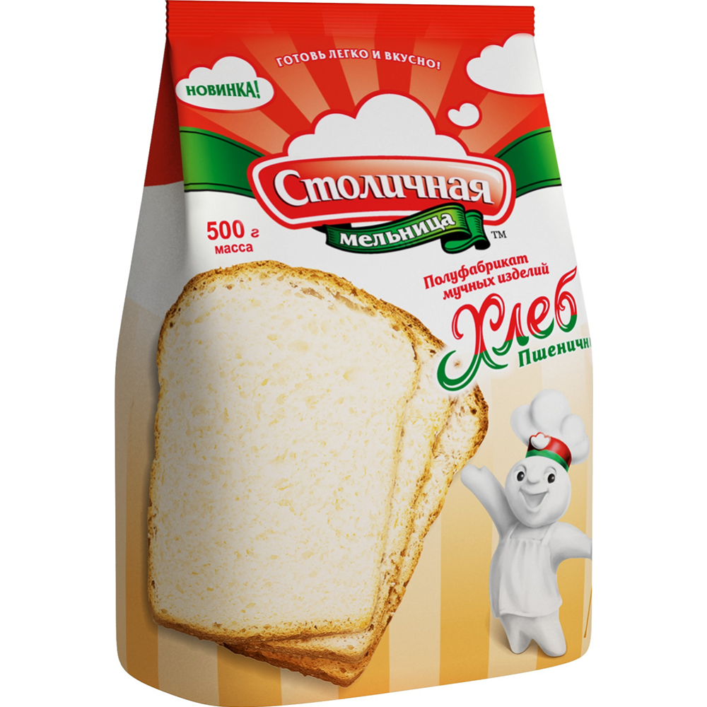Мучаня смесь «Хлеб домашний пшеничный» 500 г #0