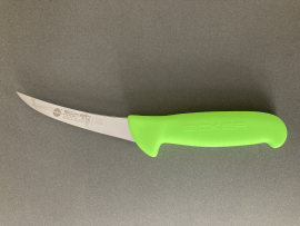 Профессиональный обвалочный нож для мяса 13 см зеленая ручка EICKER PROFI арт. 533.