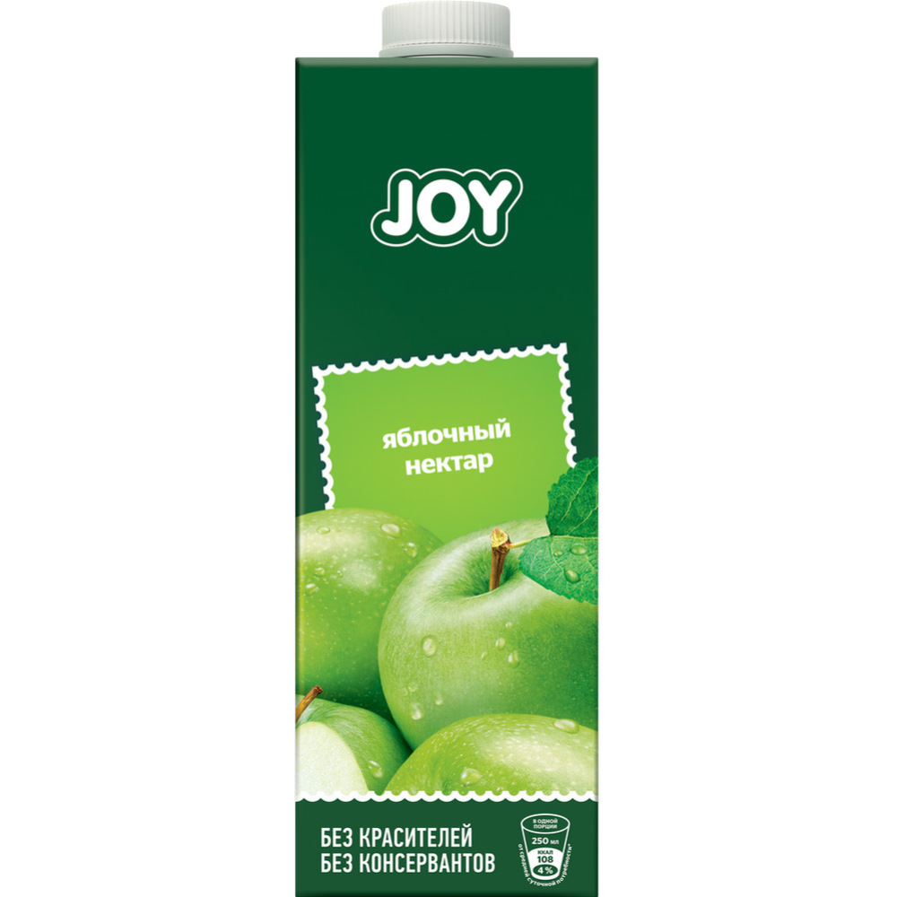 Нектар «Joy» яблочный, 1 л #0