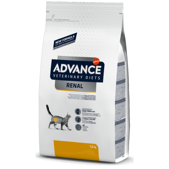 Корм для кошек «Advance» VetDiet, патология почек, 1.5 кг