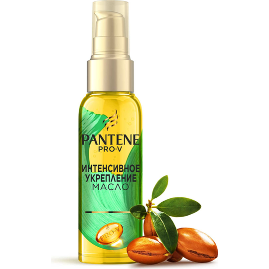 Масло для волос «Pantene» Интенсивное укрепление, Argan, 100 мл