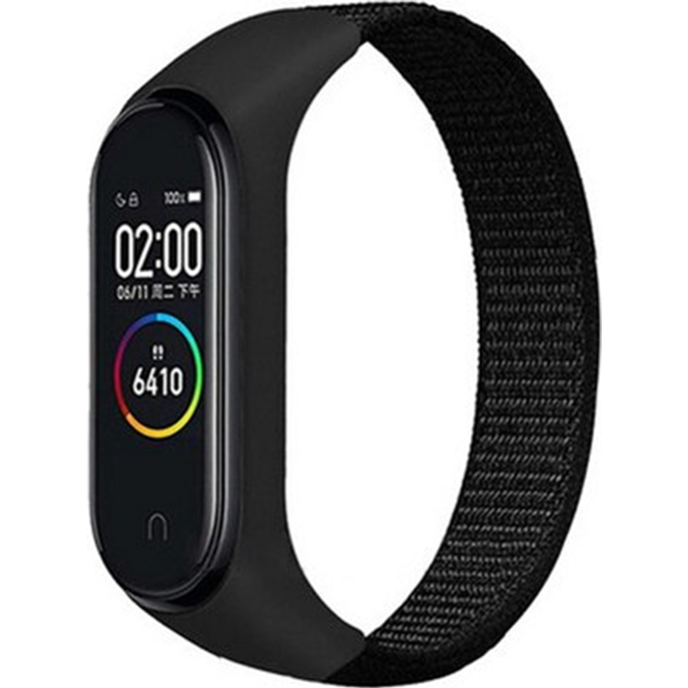 Ремешок «Bingo» Nylon, для Xiaomi Mi Band 3/4/5/6, черный