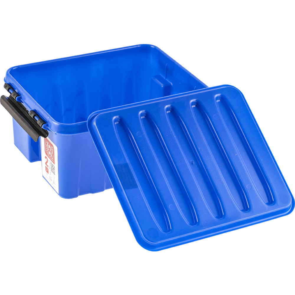 Контейнер «Rox Box» с крышкой, синий, 2.5 л