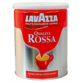 Кофе мо­ло­тый «Lavazza» Qualita Rossa, же­лез­ная банка, 250 г