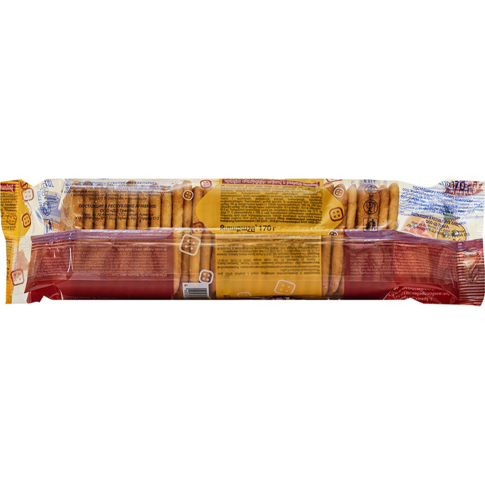 Крекер «Бежицкий»  с луком и вкусом бекона, 170 г #1