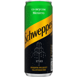 На­пи­ток га­зи­ро­ван­ный «Schweppes» Мохито, 330 мл