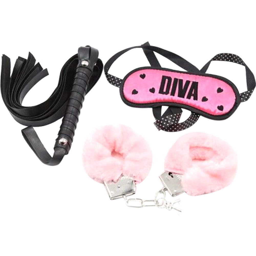 Набор эротический «LoveToy» Diva, 331300008, черный/розовый