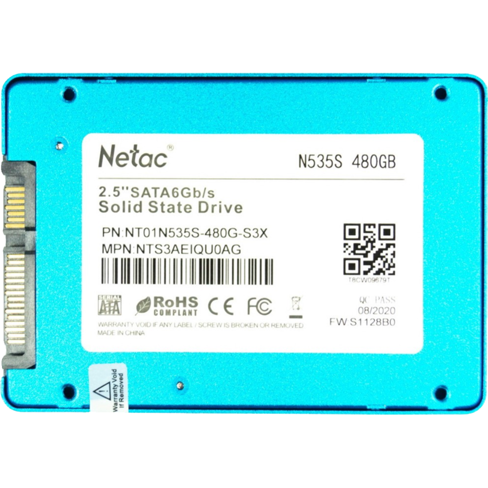 SSD-диск «Netac» NT01N535S-480G-S3X