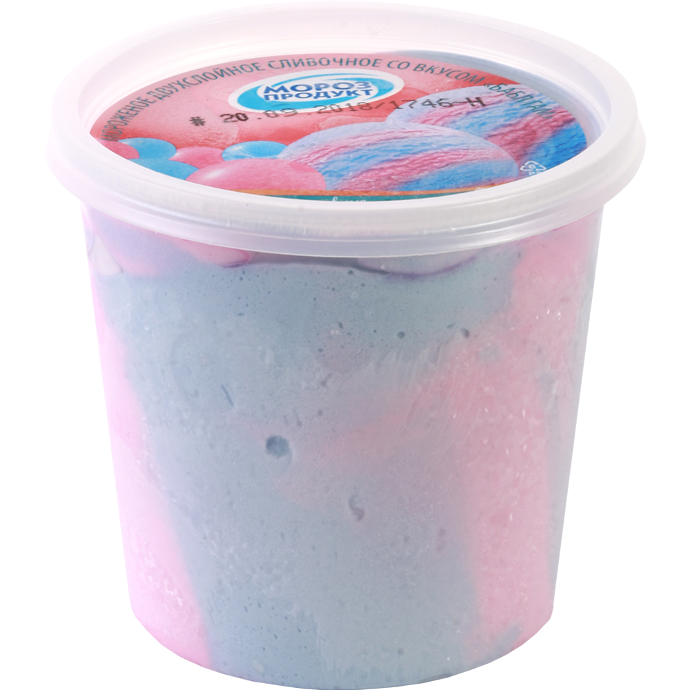 Мо­ро­же­ное «Мо­роз­про­дук­т» сли­воч­ное, Bubble Gum, 250 г