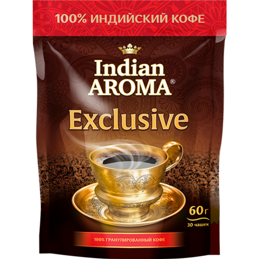 Кофе растворимый «Indian Aroma» Exclusive, 60 г