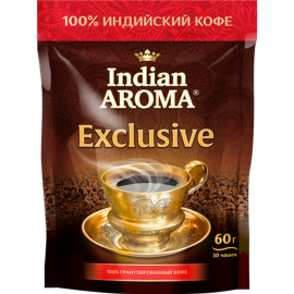 Кофе растворимый «Indian Aroma» Exclusive, 60 г