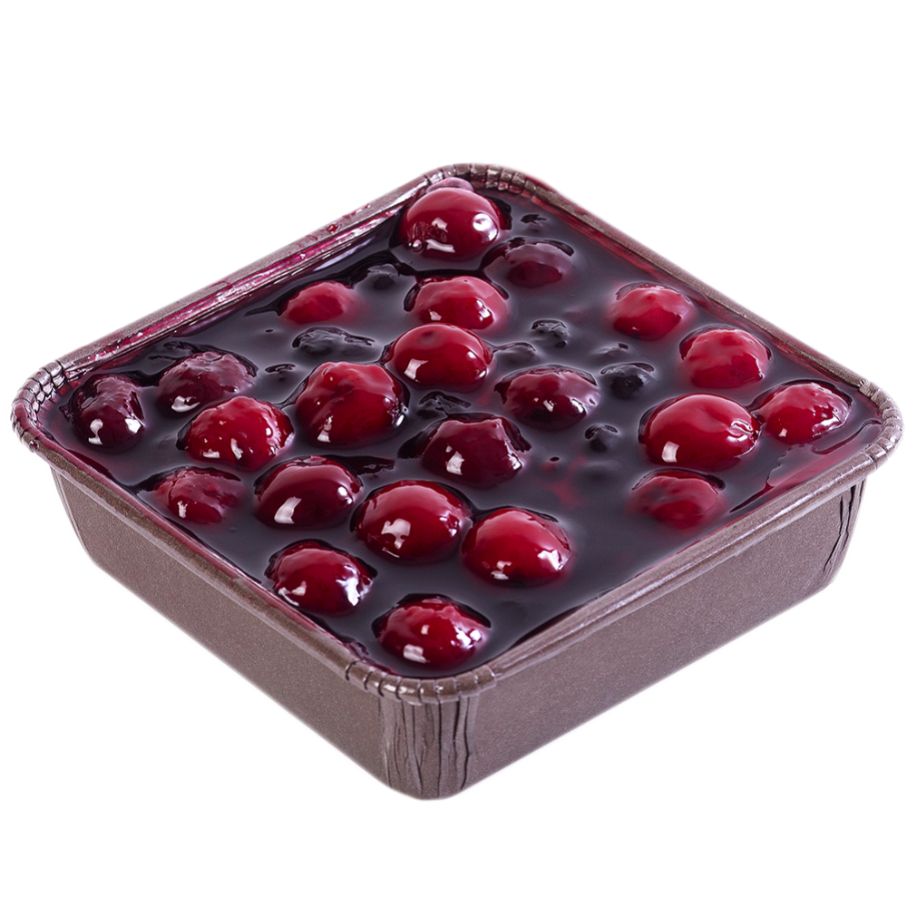 Торт «Венский пирог» вишнево-голубичный + ложечка в подарок, 0.25 кг #0