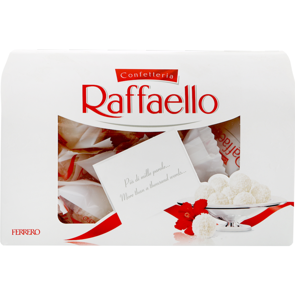 Срочный товар! Набор конфет«Raffaello» с цельным миндальным орехом, 240 г