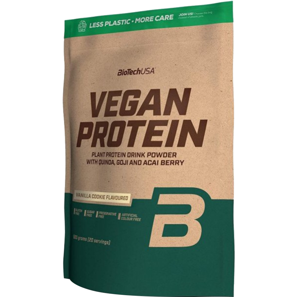 Протеин «BioTech USA» Vegan Protein, ванильное печенье, 500 г