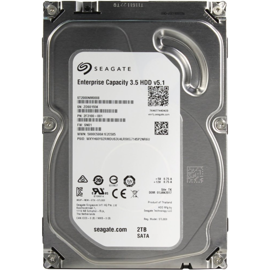 Жесткий диск «Seagate» Enterprise Capacity 3.5 v5.1 2TB ST2000NM0008.