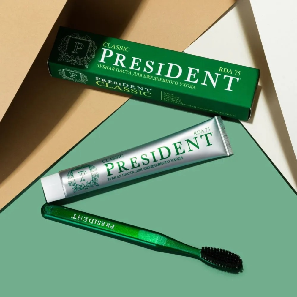 Зубная паста «President» Classic, 75 г