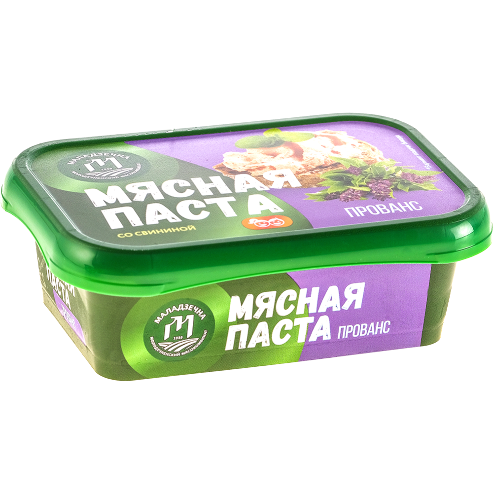 Продукт из свинины «Мясная паста Прованс» вареный, рубленый, 160 г #0