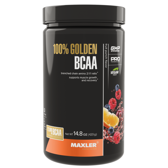 BCAA Maxler 100% Golden BCAA 420 g - Fruit Punch