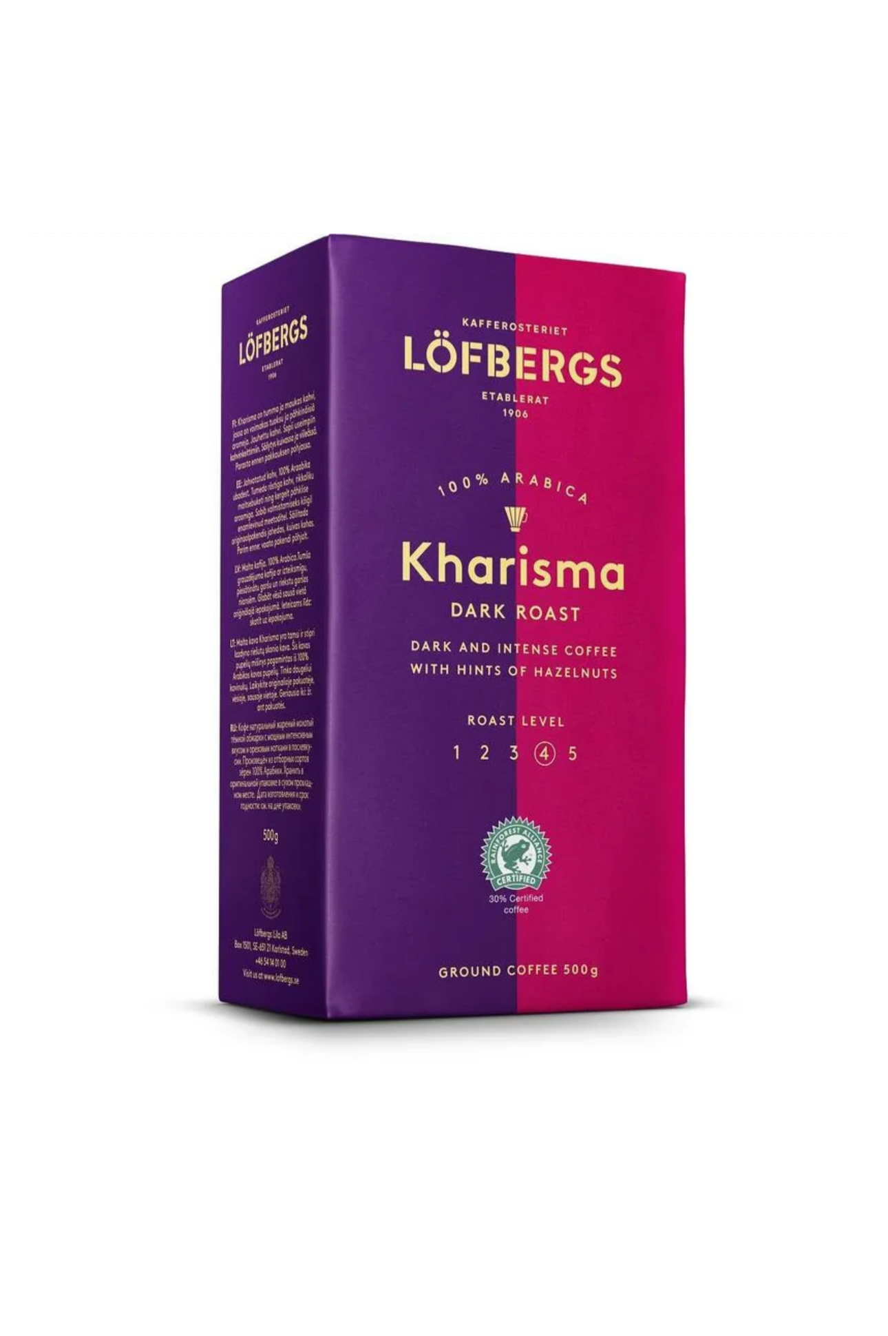 Кофе молотый Lofbergs Kharisma 500гр