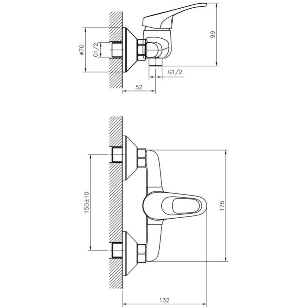 Смеситель «Decoroom» DR21055