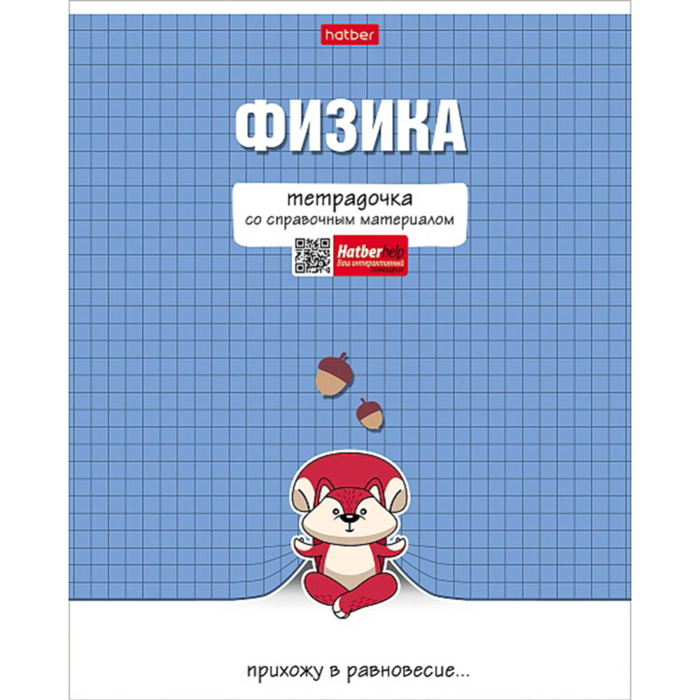 Картинка товара Тетрадь предметная «Hatber» Тетрадочка, Физика, клетка, 48Т5лВd1_30585, 48 листов