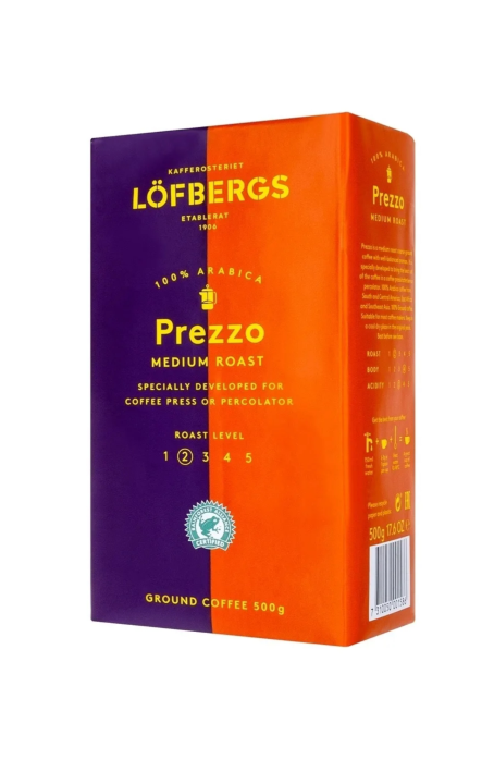 Кофе молотый Lofbergs Prezzo 500гр