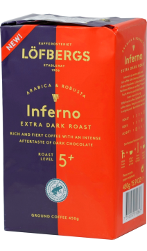 Кофе молотый Lofbergs Inferno 450гр