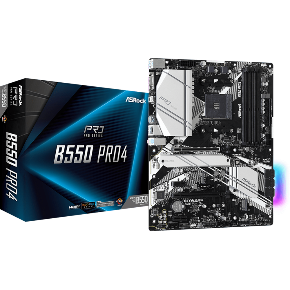 Материнская плата «ASRock» B550 Pro4