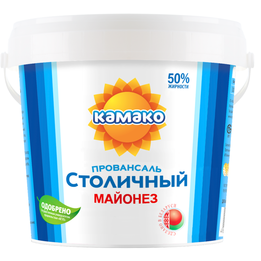 Майонез «Камако» Провансаль Столичный 50%, 850 г #0