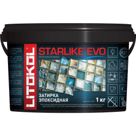 Фуга «Litokol» Эпоксидная, Starlike Evo 225, табачный, 1 кг