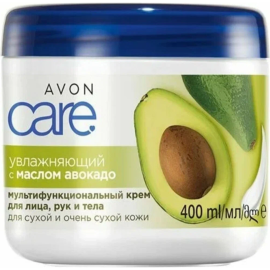 Крем для лица, рук и тела «Avon» Care увлажняющий с маслом Авокадо, 400 мл