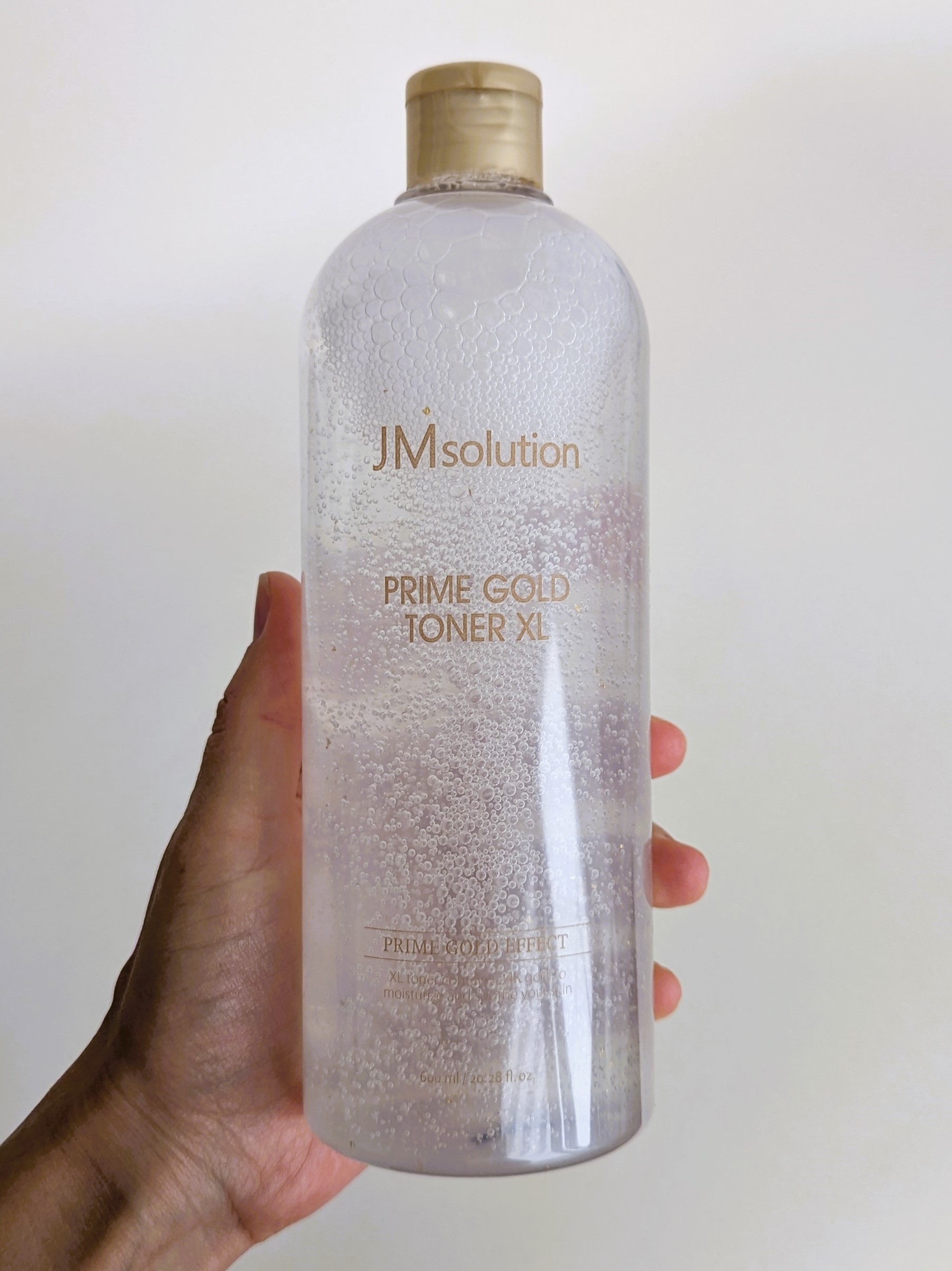 Осветляющий тонер с коллоидным золотом JMsolution Prime Gold Toner XL, 600 мл