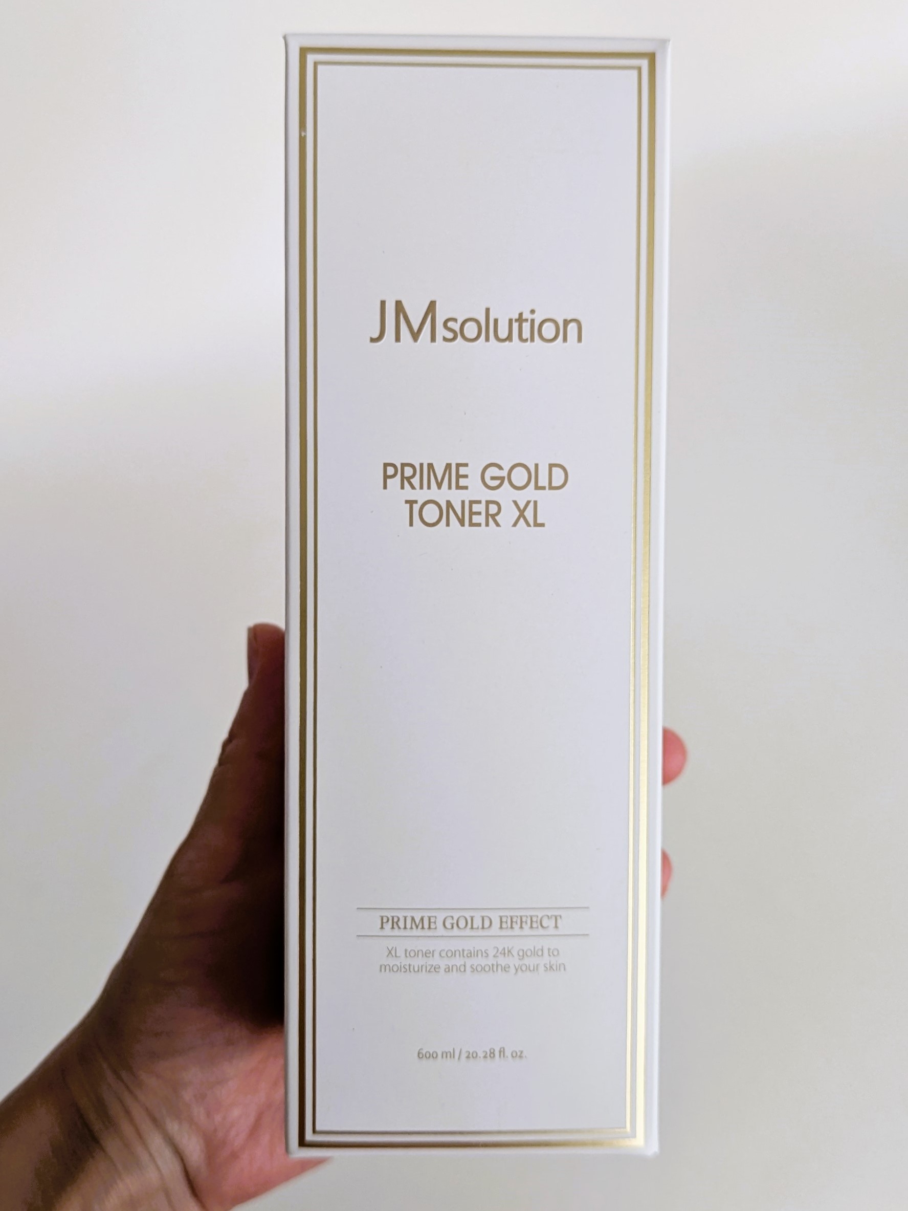 Осветляющий тонер с коллоидным золотом JMsolution Prime Gold Toner XL, 600 мл