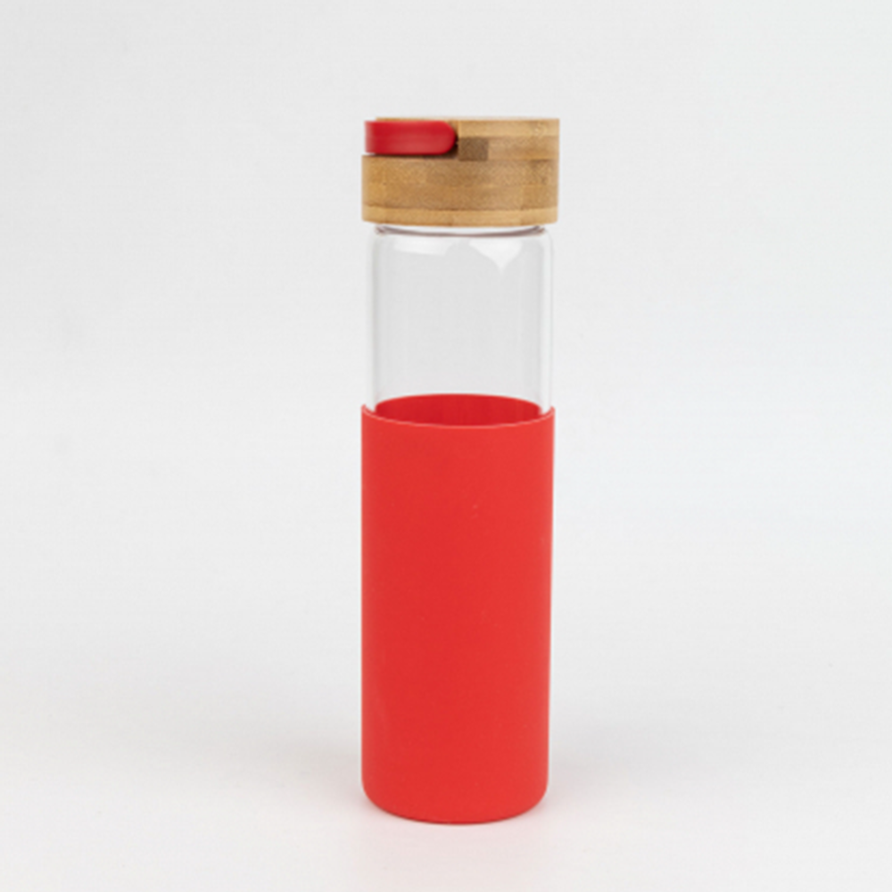 Бутылка для воды «Utta» Glass, стеклянная, 14032.05, красный, 500 мл