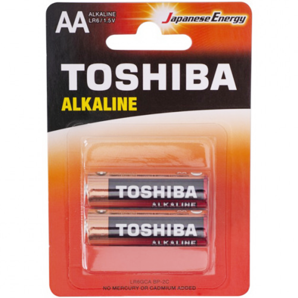 Элементы питания «Toshiba» АА, BP-2C, 2 шт