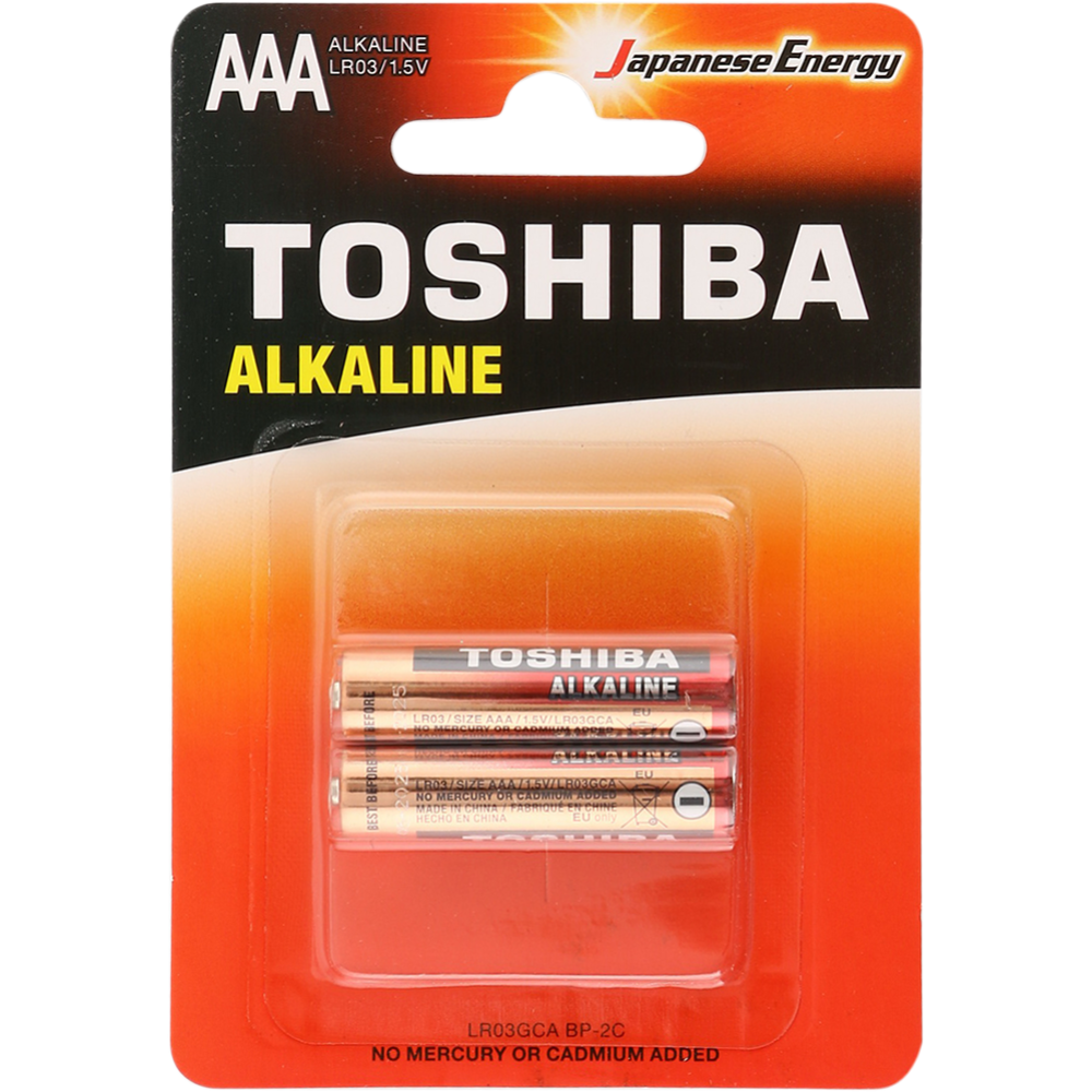 Элемент питания «Toshiba» ААА, BP-2C, 2 шт