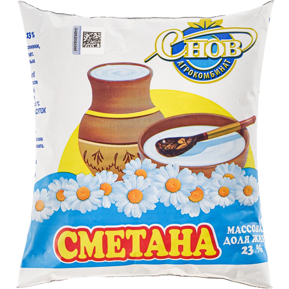 Сметана «Снов» 23%, 500 г #0