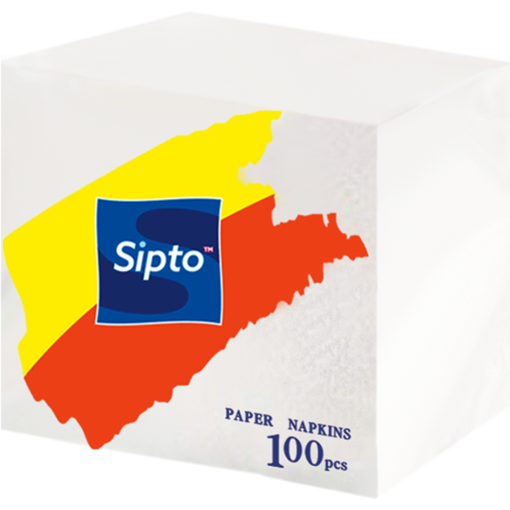 Салфетки бумажные «Sipto» 100 шт #0