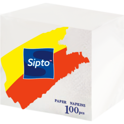 Сал­фет­ки бу­маж­ные «Sipto» 100 шт