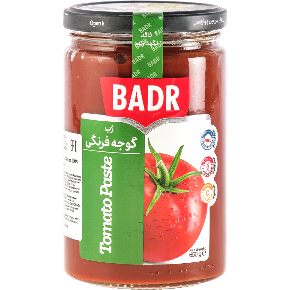 Паста томатная «Badr» 25%, 650 г