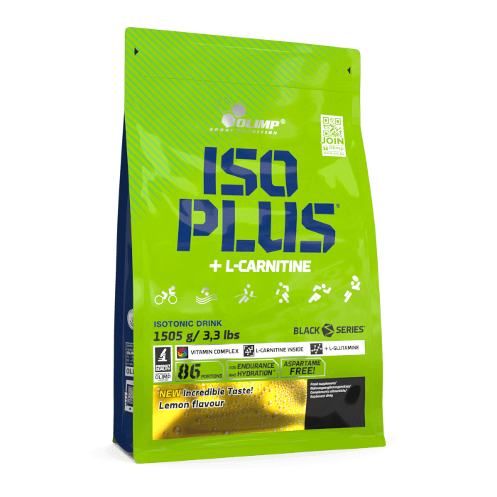 Изотоник Изо плюс Olimp Iso Plus Powder, 1505г, лимон