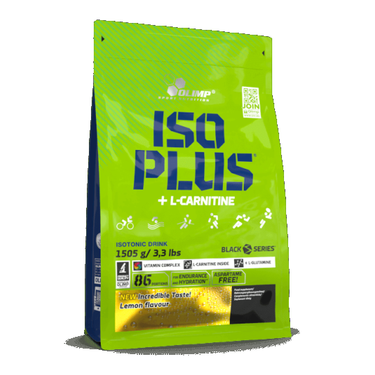 Изотоник Изо плюс Olimp Iso Plus Powder, 1505г, лимон