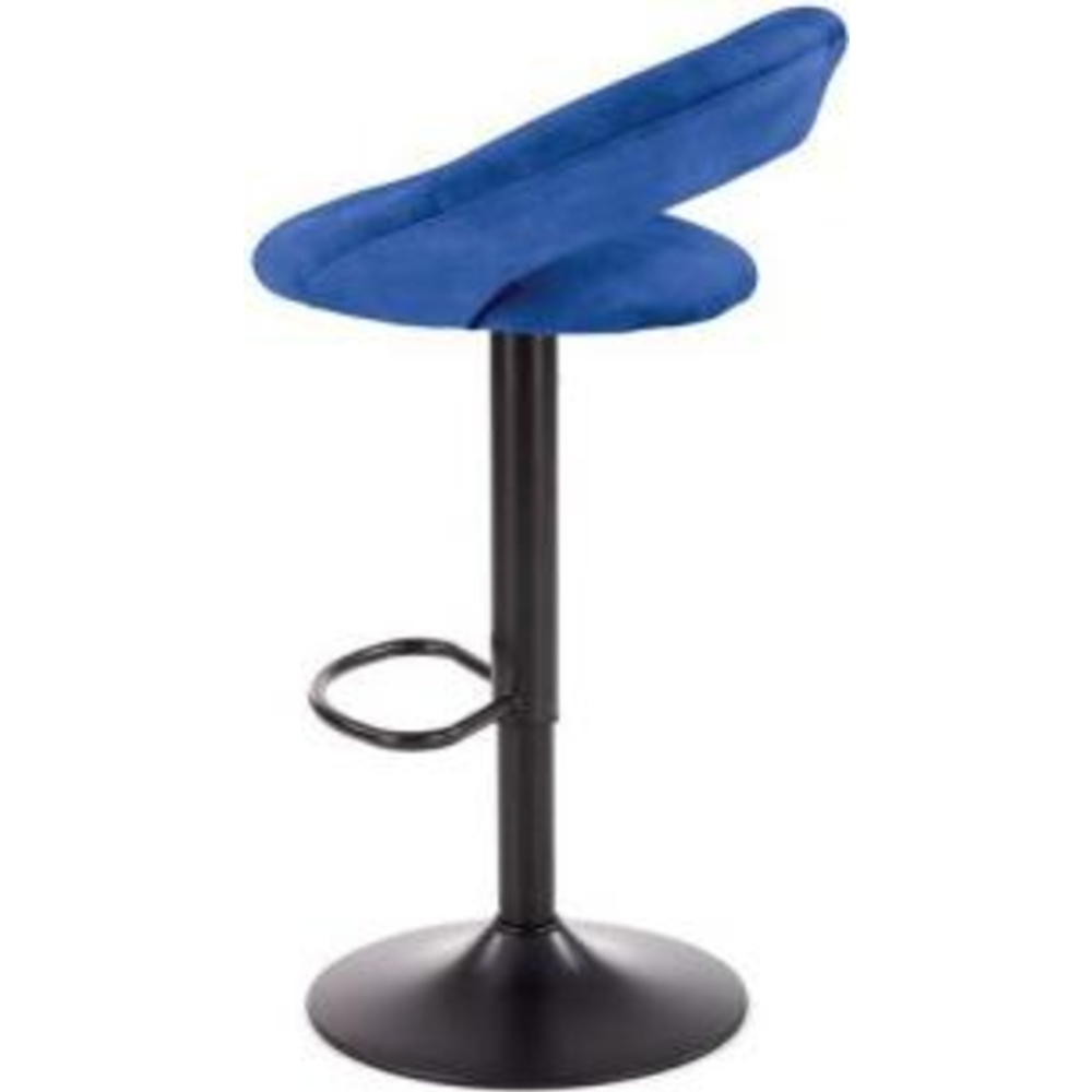 Барный стул «Halmar» H102, темно-синий/черный, V-CH-H/102-GRANATOWY